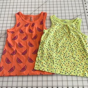 Two summer tanks